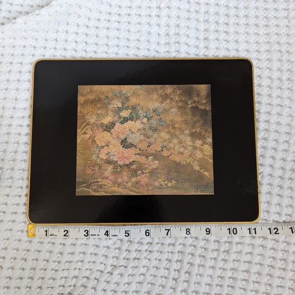 🎩 8.5"x11.5" Clover Leaf Cork Table Mat Set of 6 - Vintage - Picture 11 of 14